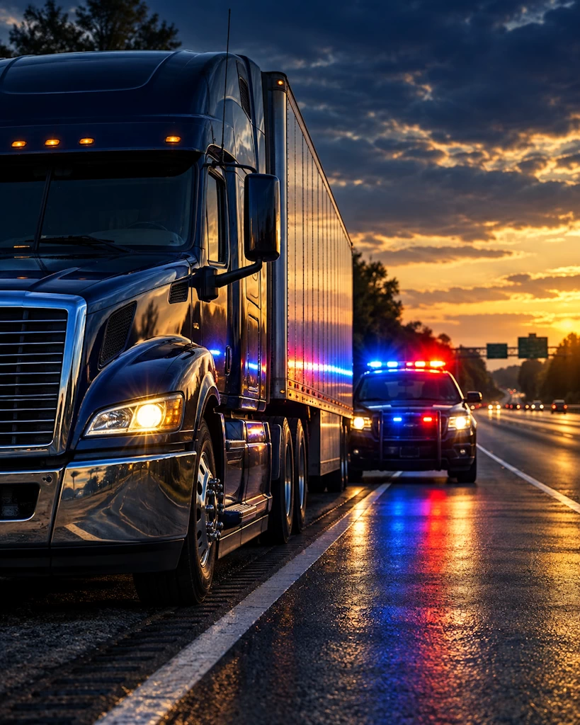 Maryland CDL speeding ticket and reckless driving traffic stop